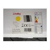 Lindby - LED Zunanja stenska svetilka s senzorjem KUMI 2xLED/4,5W/230V