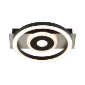 Brilliant - LED prigušiva stropna svetiljka MAUREEN LED/9W/230V crna