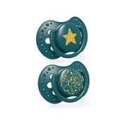 Lovi Silicone Dynamic Varalica 3-6M (2Kom) - Stardust Green