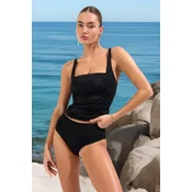 Trendyol Milla Ženski kupaci kostim Tbess25Bt00122, Crni