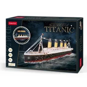 CubicFun 3D Puzzle Titanik z LED osvetlitvijo