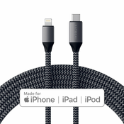 SATECHI USB-C TO LIGHTNING CABLE - 1,8M