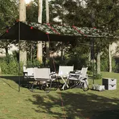 Vidaxl vidaXL Kamuflažna kamping ponjava 451 x 420 cm vodoodporna
