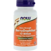 Now Foods NOW BerryDophilus Extra Strength (probiotiki za otroke), 50 žvečljivih pastil