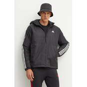 Jakna adidas Essentials za muškarce, boja: crna, za zimu, IN7194