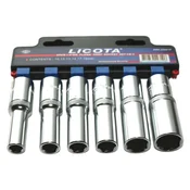 Boni-shop 6-delni set nasadnih ključev 1/2 col, 10-19 mm, z zaščito robov, (5000222341)