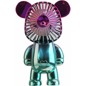 Generic Galvanski Gradient Violent Bear Fan Prenosni USB Ventilator Ročni Namizni, (21132727)