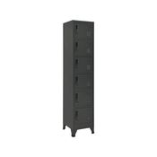 Ormaric s kljucem antracit 38 x 40 x 180 cm celicni
