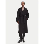 Weekend Max Mara Volneni plašč Operoso 2625016011 Črna Regular Fit