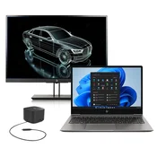 HP ZBook Studio 15 G5 + monitor HP Z24n G2 24 + priklopna postaja