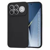 Silikonski ovitek Techsuit SoftFlex za Xiaomi Poco F8 Ultra - črn