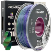 Smart Print Silk PLA Trojna Barva Kraljevski Cvet filament 1.75mm - Smart Print Sijajni Filament za 3D Tisk (1kg Kolut)