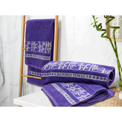 4x Bambusova brisača BAMBOO vijolična