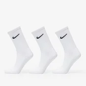 Nogavice Nike Cushioned Training Crew Socks 3-Pack White S