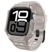 Ovitek Spigen Rugged Armor Pro V2 za Apple Watch 10 42mm/Watch 11 42mm - dune beige