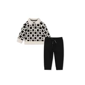 Karl Lagerfeld Kids Komplet za dojenčke Z31488 S Črna Regular Fit