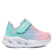Skechers Patike za devojcice S Lights-Skechers Sola Glow, 303713N-AQMT, Roze-plave