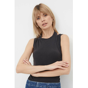 Top Calvin Klein Jeans ženski, črna barva, J20J223115