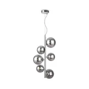 Maytoni MOD545PL-06CH - Lestenec na vrvici DALLAS 6xG9/28W/230V krom