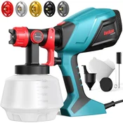 ENEACRO 700 W set s pištolo za barvanje s 1200 ml posodo in 5 šobami