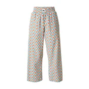 QUIKSILVER Hlače HONOLULU kremna/golobje modra/oranžna