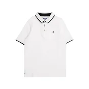 Jack & Jones Junior Majica JJEPAULOS črna/bela