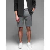 Ombre BASIC mens cotton sweat shorts - navy blue