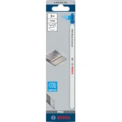 List za vbodno žago PRO Metal Sandwich T718BF, 180 mm, 3 kosi