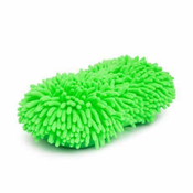 Obojestranska goba za pranje avta iz mikrovlaken zelena