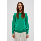 Marisse Womens Sweatshirt L-Bl-4000 Green
