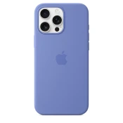 iPhone 16 Pro Max Silicone Case sa MagSafe-om – Periwinkle