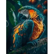 Norimpex - Puzzle Diamantna slika: Papiga 30x40 cm - 1 - 39 kosov