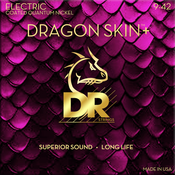 DR Strings Dragon Skin+ Coated Light 9-42 Strune za električno kitaro