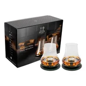 Set of 2 whiskey glasses, with cooling base, Atmosphere - Peugeot