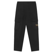 EA7 Emporio Armani Spodnji del trenirke 7B000028 AF10380 MC004 Črna Regular Fit