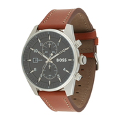 BOSS Black Analogna ura SKYTRAVELLER, rjava
