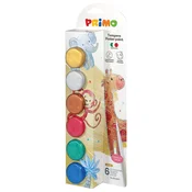 BOJA TEMPERA 25 ML U CAŠI 6BOJA PRIMO 231TM6EP METALIK BLISTER