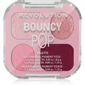 Revolution Bouncy POP Palette paleta senčil za oči odtenek Dream 1 kos