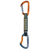 PETZL vponka z varovalom WILLIAM SCREW-LOCK BLACK