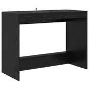 Krevet Radni Stol Crni hrast Konstruirano drvo 100 x 45 x 75 cm
