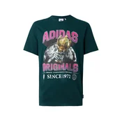 ADIDAS ORIGINALS Majica TREFOIL SERIES REGULAR zlata/jelka/neonsko roza/bela