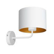 Zidna lampa ARDEN 1xE27/60W/230V bela/zlatna