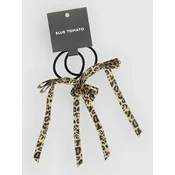 Blue Tomato Bow Hair Tie 2 Pack Jewellery leopard