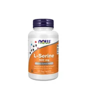NOW Foods – L-Serin 500 mg, 120 kapsul