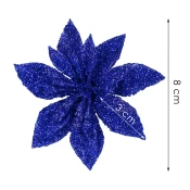 Springos CA1239 BOŽIČNA DEKORACIJA POINSETTIA 15 CM