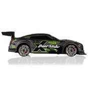 Overmax - RC drift avto na daljinsko upravljanje X-OVERSLIDE 1000 mAh črna/zelena