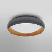 OSRAM LED stropna svetilka ORBIS LIVIA, O 43 cm, siva, kovinska dim - Dnevna soba/jedilnica - Sodobni - siva, lesena - Kovina