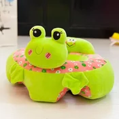 Plišana foteljica za bebe Little Frog - zelena ( KLK2702-LFZ )