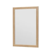 Hanah Home Ogledalo Sesso Natural, 50x75cm, Braon