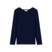 JUST CASHMERE Pulover Grace mornarska
